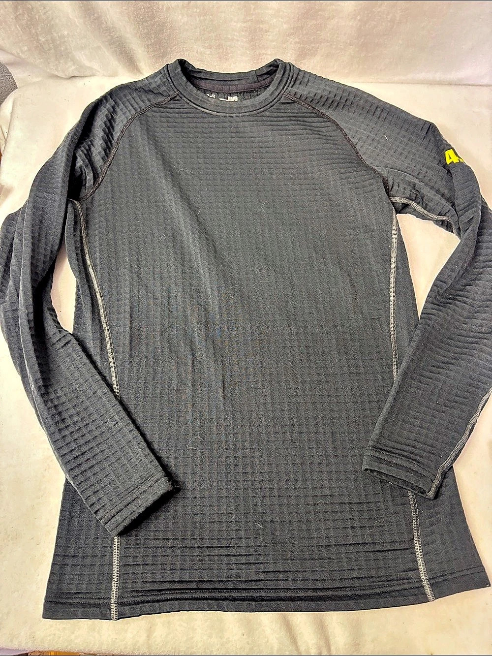 Under Armour HeatGear Fitted Long Sleeve HeatGear Long Sleeve Black Large